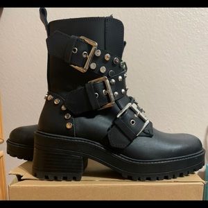 Zara combat boots